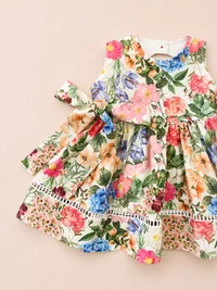 Vestido Alice Tropical Colorido