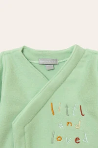 Macacão Soft Bordado Verde