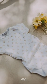 Body Americano Manga Curta Algodão Egípcio Limão Off White Mostarda