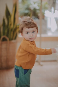 Casaco Pequim Mostarda