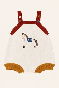 Romper Horses Colorido