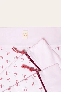 Kit Saquinho Cereja Rosa Vinho