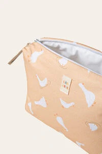 Necessaire Estampa Patinhos Amarelo