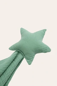 Naninha Estrela Gaze Verde Menta