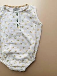 Pimpão Gaze Limão Off White Mostarda