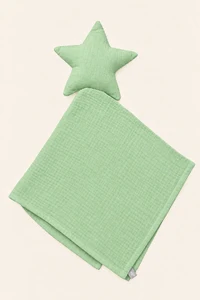 Naninha Estrela Gaze Verde Coqueiro