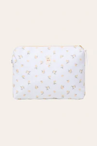 Necessaire Limão Off White Mostarda