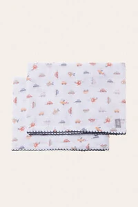 Kit Fralda Carrinhos 2 Peças