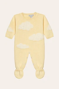 Macacão nuvem Amarelo