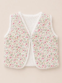 Colete Veludinho Floral Dream Colorido