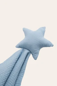 Naninha Estrela Gaze Azul Lake