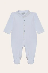 Macacão Caracol Algodão Egípcio Branco