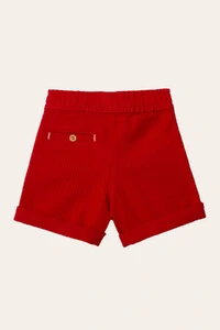 Shorts Milu Sarja Vermelho