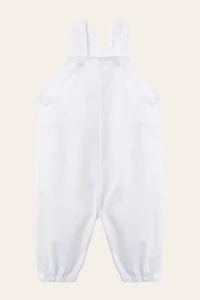 Jardineira Vida Piquet Branco