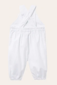 Jardineira Vida Piquet Branco