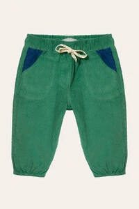 Calça Adora Veludo Azul Verde