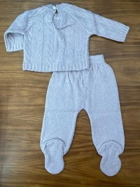 Conjunto Trancoso Lã Rosa Claro