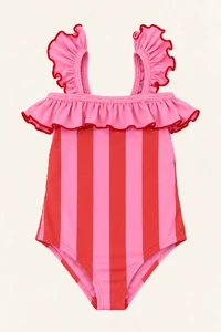 Maiô Taisa Listra Rosa Vermelho