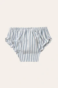 Vestido Isabel Listrado Azul Jeans