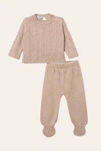 Conjunto Trancoso Lã Rosa Claro