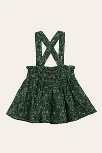 Salopete Floral Miúdo Verde