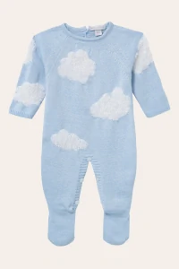 Macacão Nuvem Azul Bebê
