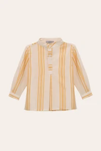 Camisa Gola Padre Amarelo Honey