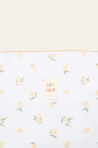 Necessaire Limão Off White Mostarda