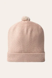Gorro Pompom Salmão Light