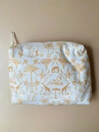 Necessaire Toile du Jouy Mostarda