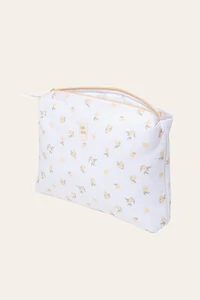 Necessaire Limão Off White Mostarda