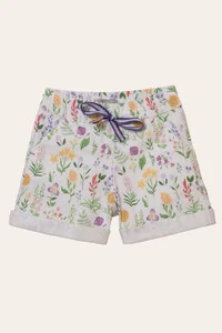 Shorts Milu Botânica Colorido