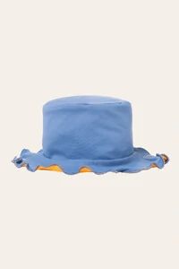 Chapéu Summer Liso Azul Laranja
