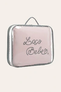 Edredom Nuvem Rosa Bebê