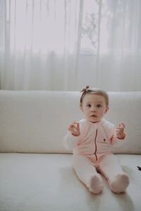 Macacão Glacê Raglan Rosa