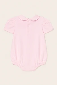 Body Gola Menina Pima Rosa