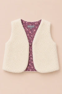 Colete Veludinho Floral Dream Colorido com Vinho
