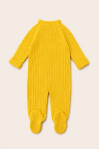 Macacão Canelado Amarelo Brasil