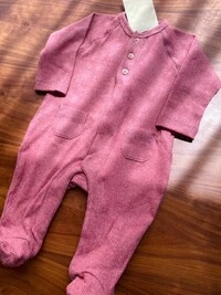 Macacão Canelado Raglan Terracota