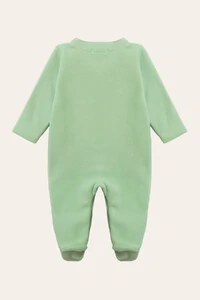 Macacão Soft Bordado Verde