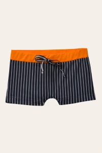 Sunga Ben Azul Marinho Laranja