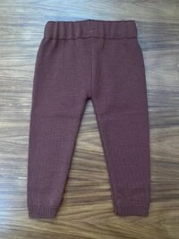 Calça Jogger Tricot Avelã