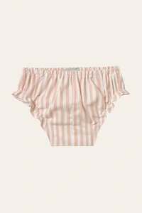 Vestido Isabel Listrado Rosa