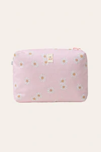 Necessaire Estampa Daisy Rosa