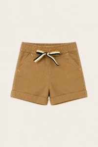 Shorts Milu Sarja Marrom
