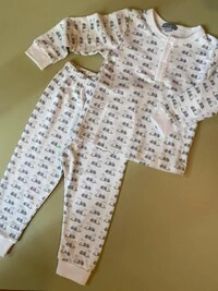 Pijama Coelho Pima Azul