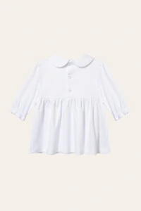 Vestido Florzinha Pima Branco