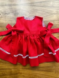 Vestido Alice Linho Vermelho