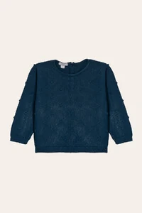 Casaco Tricot Fortaleza Índigo