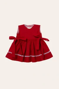Vestido Alice Linho Vermelho